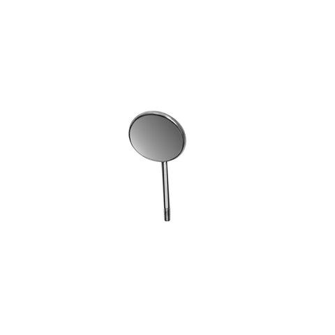 Mirror #4 Simple Stem, Rhodium Coated, 22MM, Pack of 12  HiTeck  HT-1173