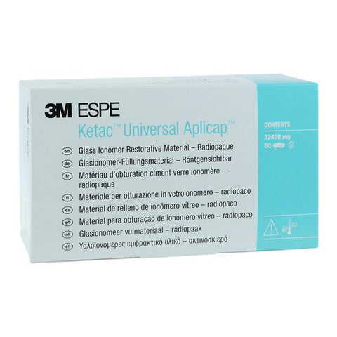 Expiry 2026-08-20 Ketac™ Universal Aplicap™ Bulk Fill Restorative A1 Refill 50/Pk - 3M 61087