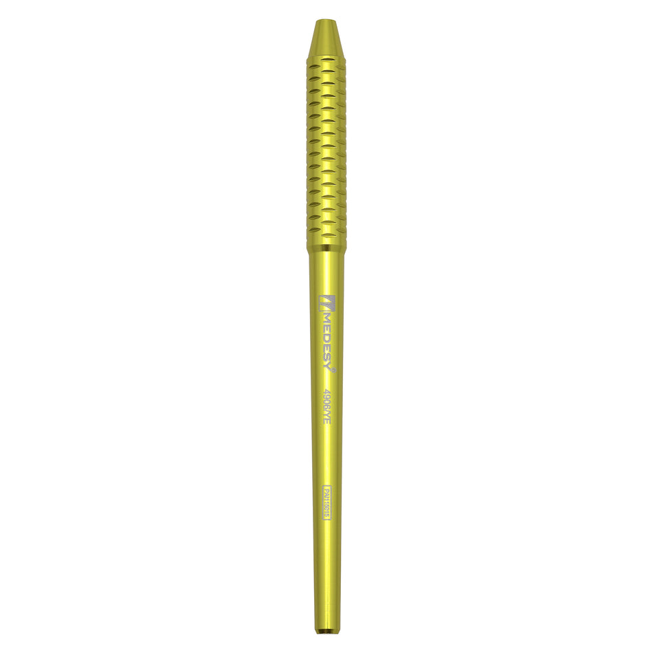 MIRROR HANDLE MOD. #2 ø 8mm ALUMINIUM YELLOW - MDSY-4906/YE