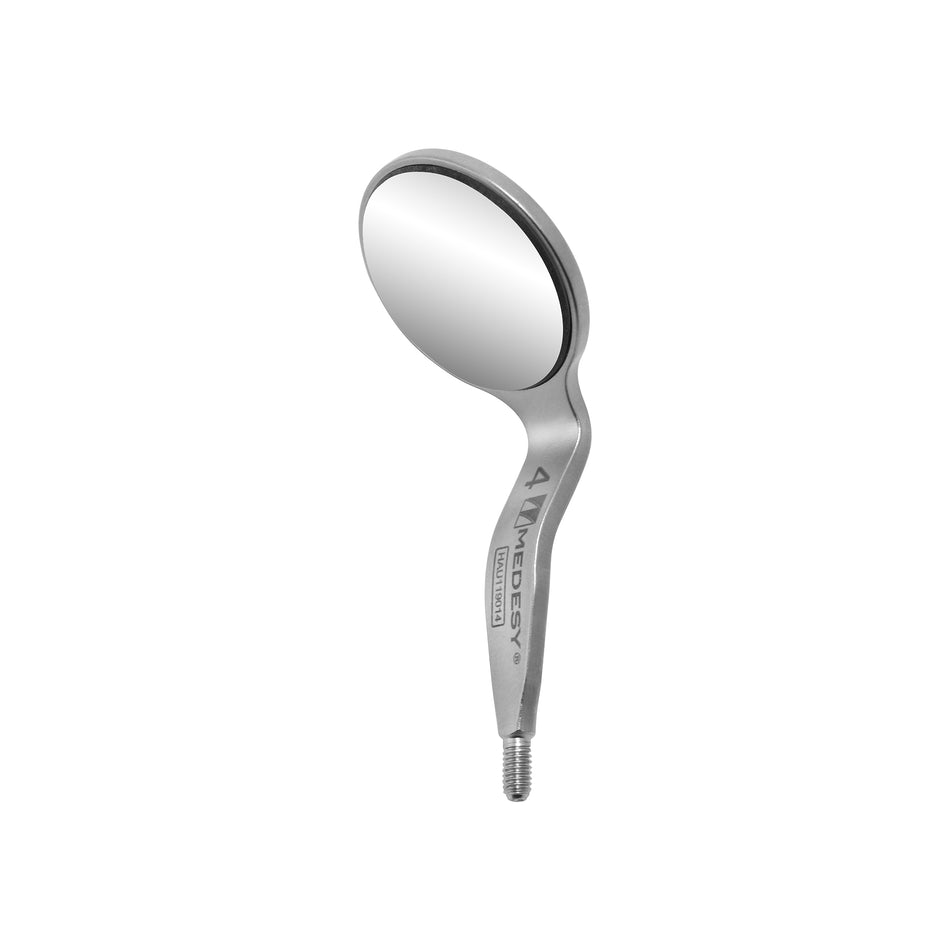 MIRRORS N.4 RHODIUM DOUBLE - 6 pcs - MDSY-4912/4RO