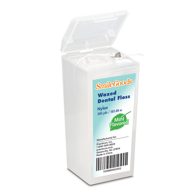 SMILEGOODS MINT WAXED FLOSS