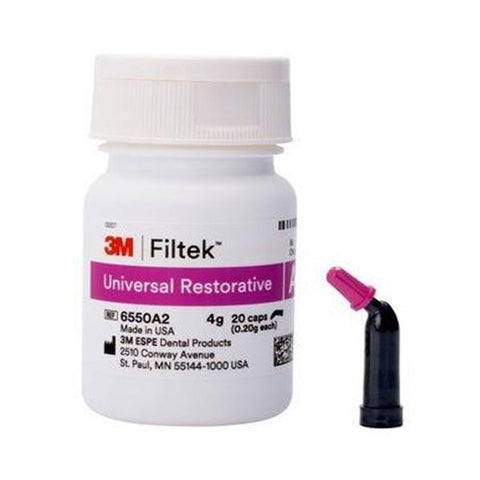 Filtek Universal Capsules A2 0.2gm 20/Pk 3M DENTAL 3M-6550A2 - Gift Card $20