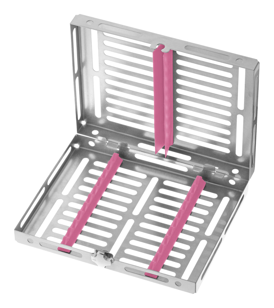 TRAY GAMMAFIX PINK TRAY TYPE TRE (10 INSTRUMENTS) - MDSY-980/10-RA