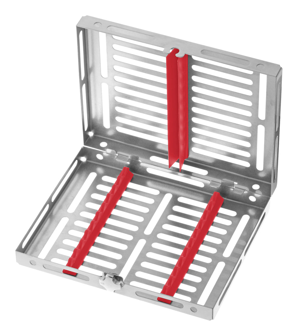 TRAY GAMMAFIX TRE (10 INSTRUMENTS) RED - MDSY-980/10-RO