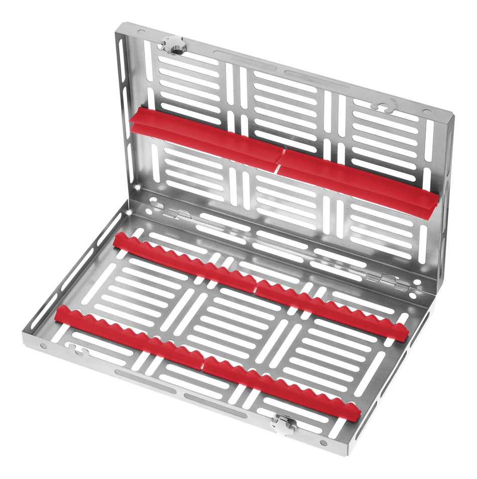 TRAY GAMMAFIX CINC (20 INSTRUMENTS) RED - MDSY-981/20-RO