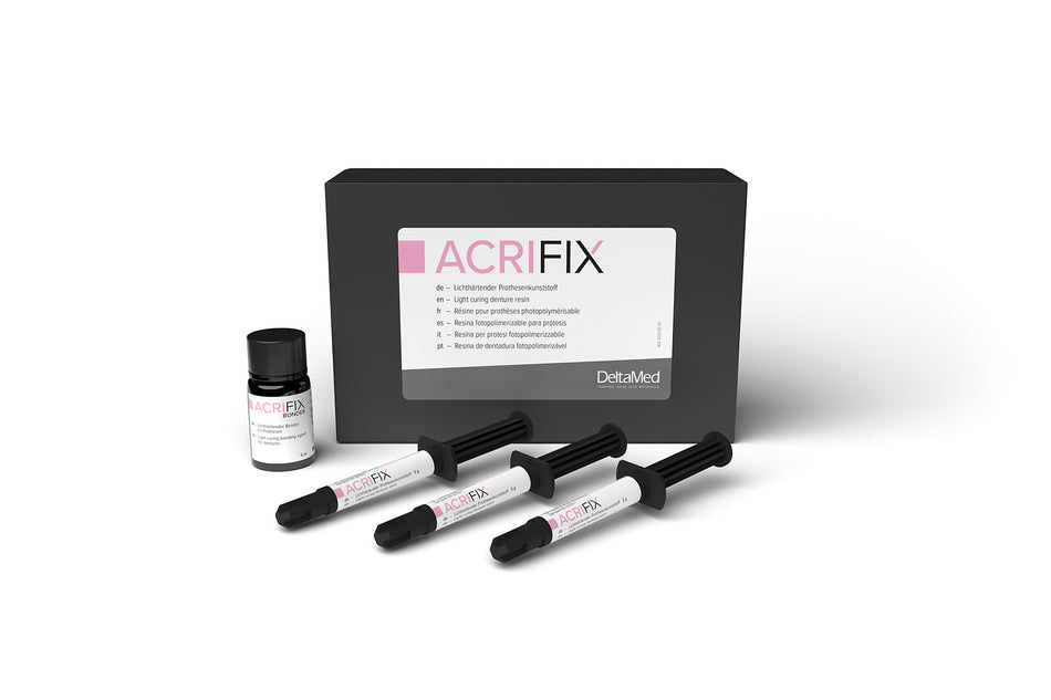 Acrifix Set 3 x 3 g syinge + 5 ml Bonder + 12 canulas DeltaMed 1351305
