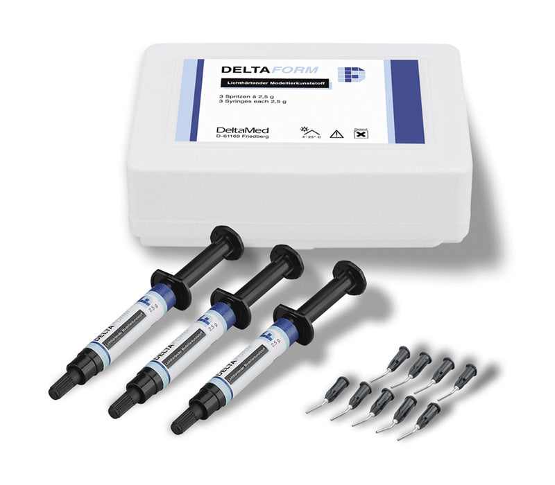 DeltaForm 3 x 3 g syringe + 9 canulas DeltaMed 1351010