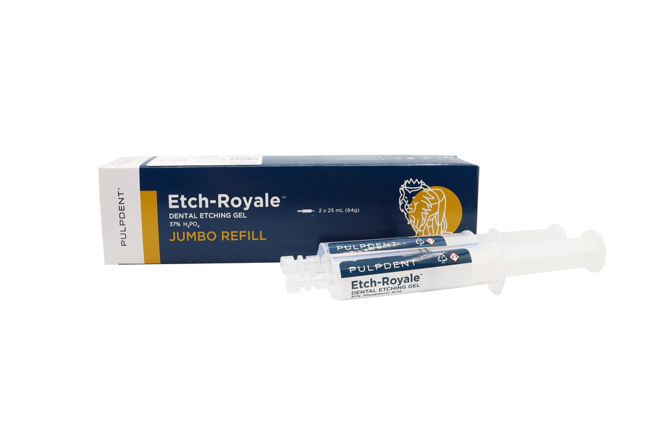 Etch Royale Jumbo Refill - Pulpdent (ER50R)..2x 25ml sryinge (similar to Ultradent) - Gift Card - $10