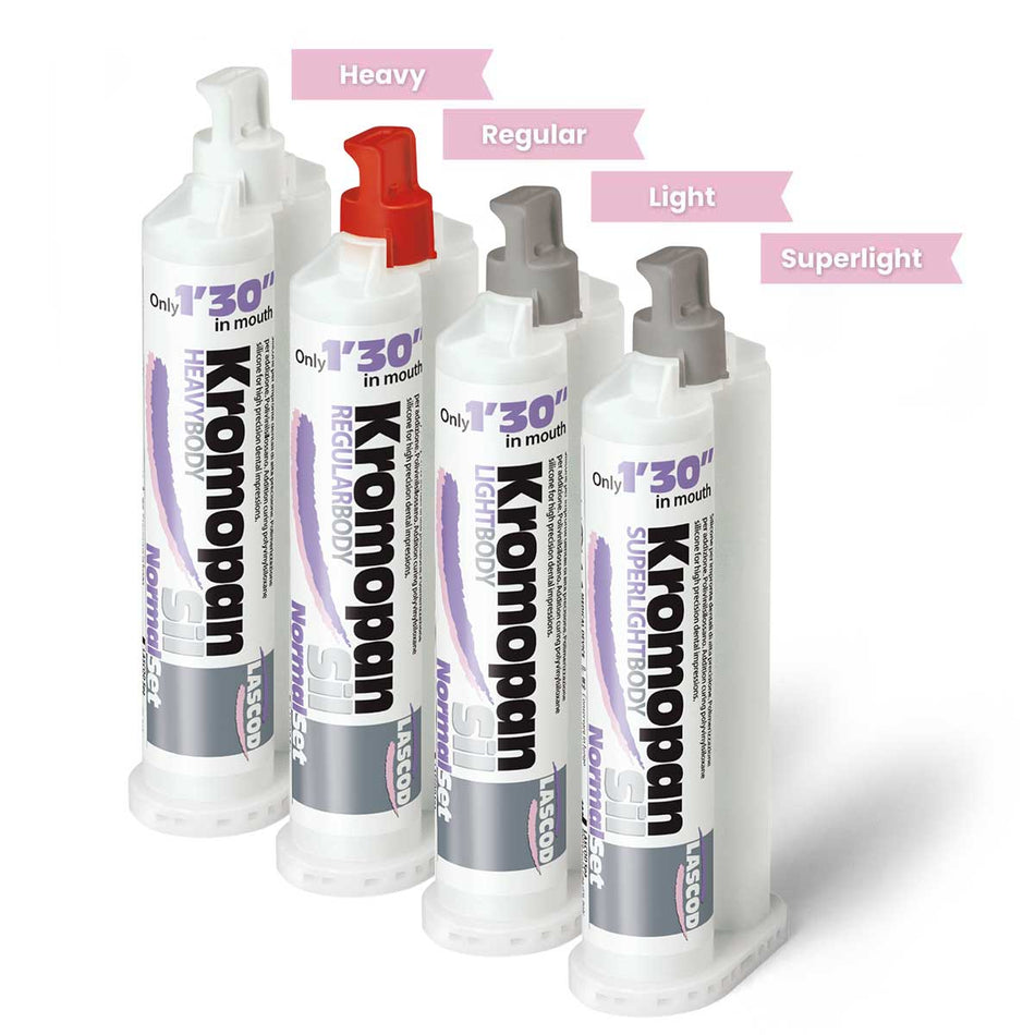 VPS Impression Material 4pk  - KROMOPAN