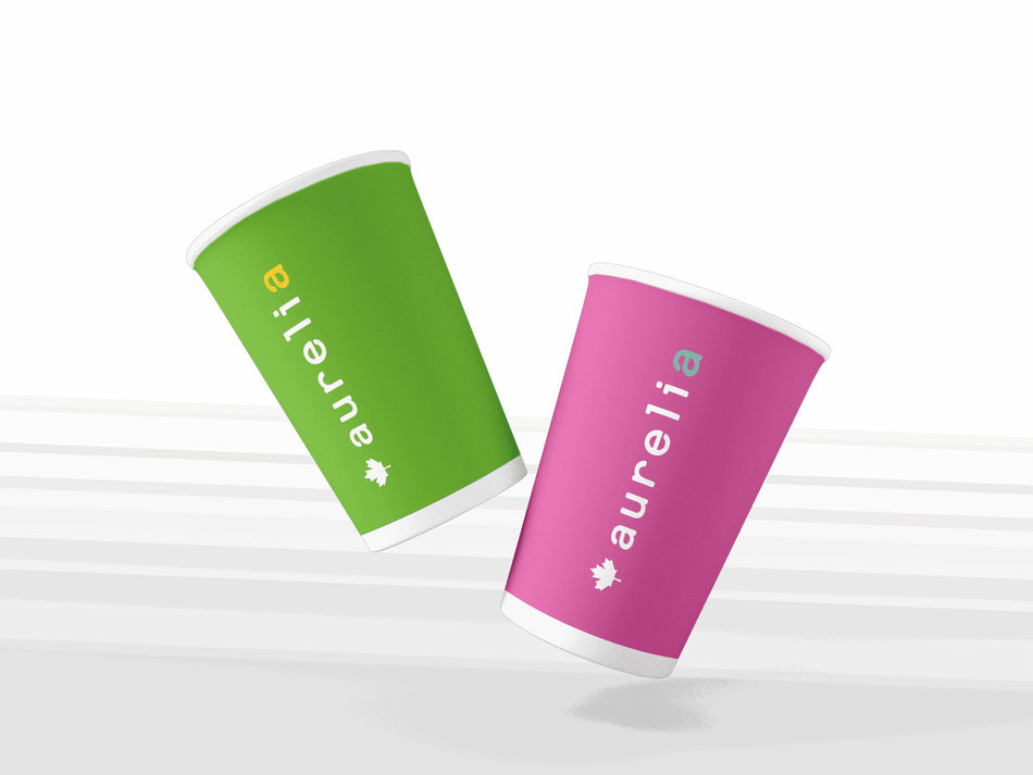 Paper Cups 5oz Biodegradable 1000/cs Aurelia