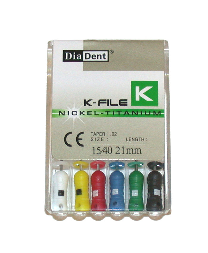 K-File NiTil 6 files/box  - Diadent