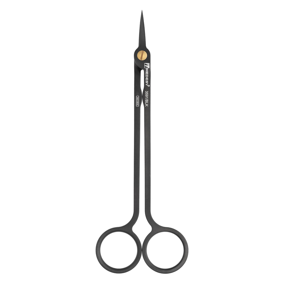 SCISSOR HI-TECH mm160 CURVED BLACK - MDSY-3591/BLK