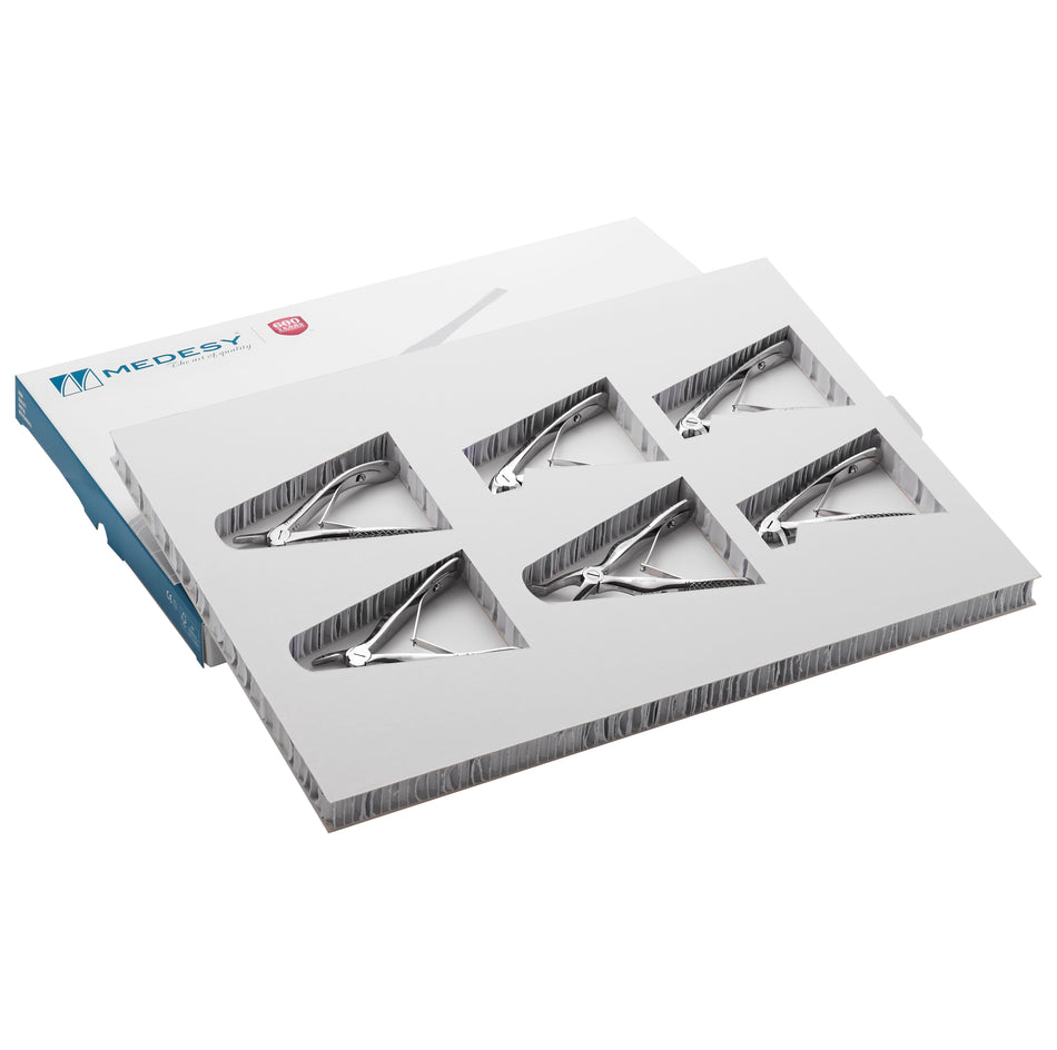 SET TOOTH FORCEPS PEDIATRIC WITH SPRING - MDSY-2600/SET