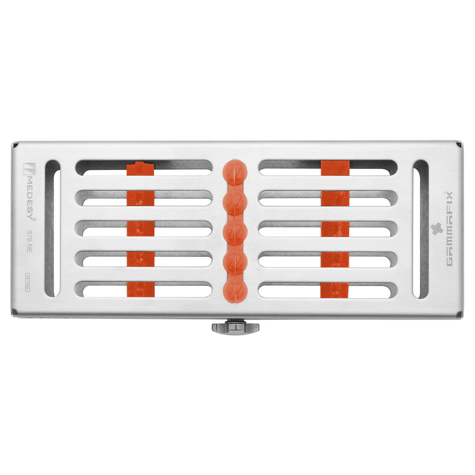 TRAY GAMMAFIX UN (5 INSTRUMENTS) ORANGE - MDSY-978/AR