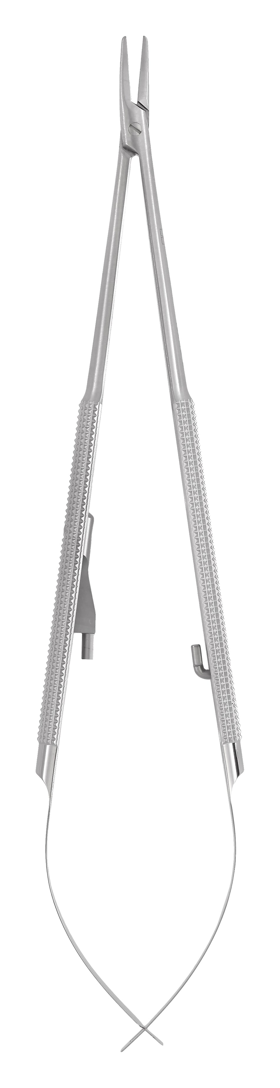 NEEDLE HOLDER CASTROVIEJO DIAMOND CURVED - MDSY-1920/D-D