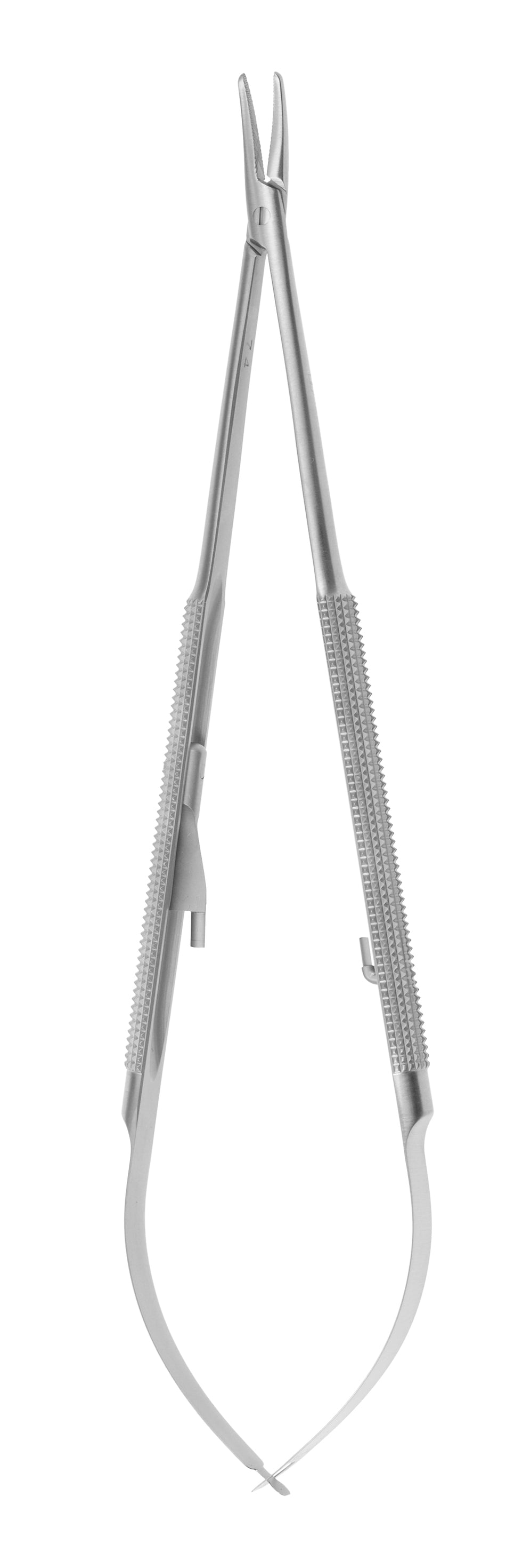 NEEDLE HOLDER CASTROVIEJO CURVED mm180 - MDSY-1922/D