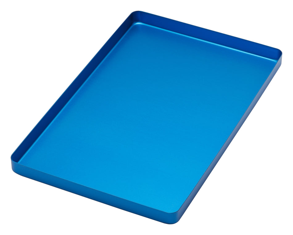 TRAY LARGE ALUMINIUM BLUE - MDSY-998/B