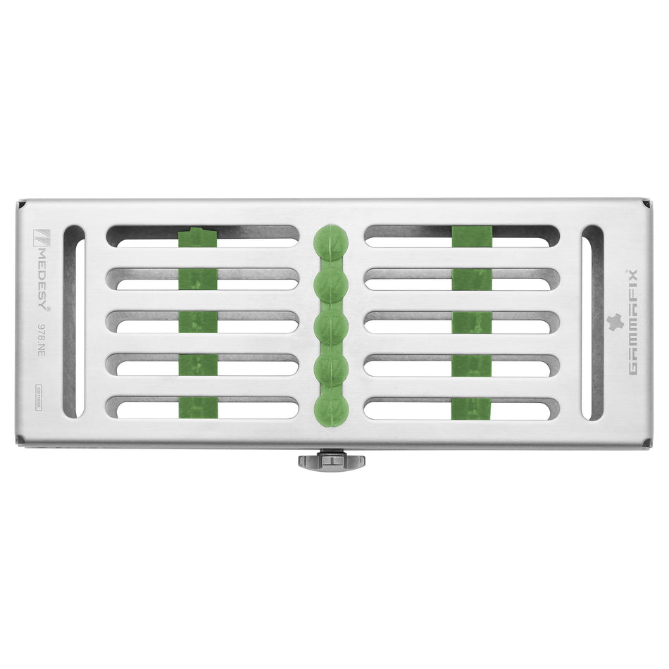 TRAY GAMMAFIX UN (5 INSTRUMENTS) GREEN - MDSY-978/VE