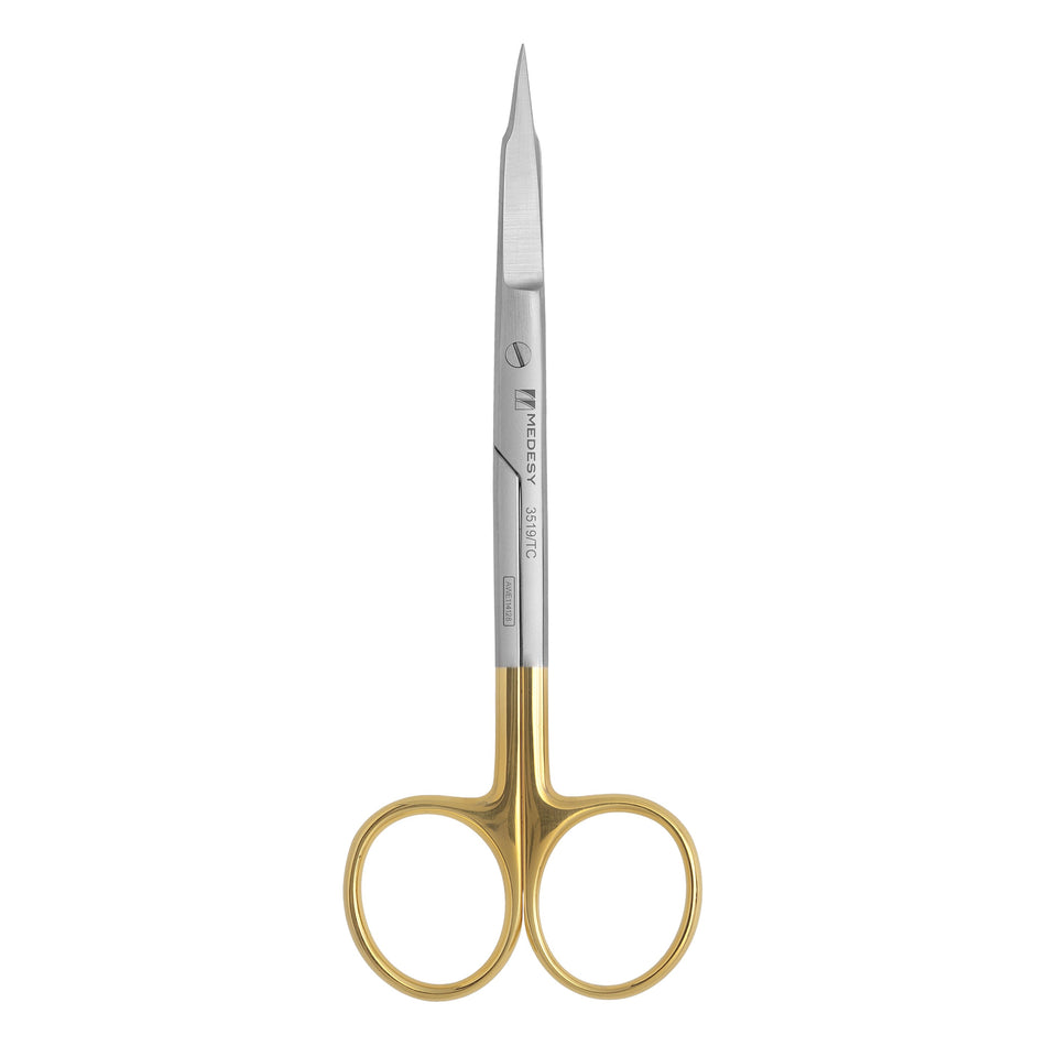 SCISSOR GOLDMAN-FOX mm130 CURVED TC - MDSY-3519/TC