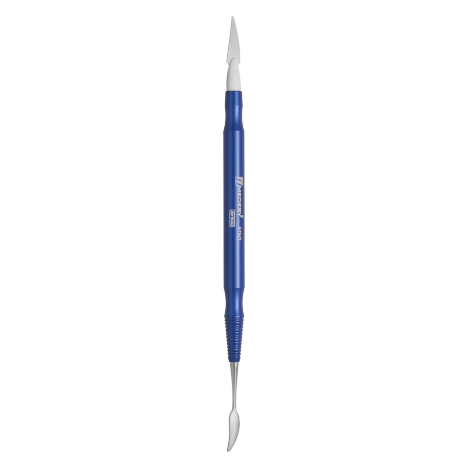 CERAMIC SCULPTURING INSTRUMENT DOUBLE-ENDED BLUE - MDSY-575/2