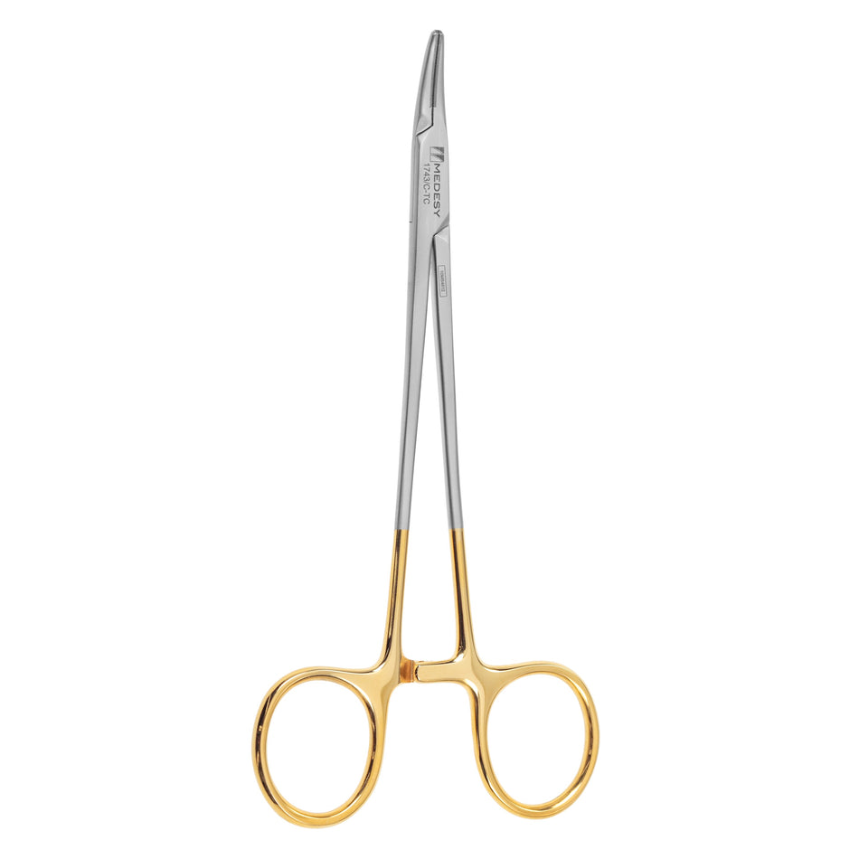NEEDLE HOLDER CRILE-WOOD mm150 CURVED TC - MDSY-1743/C-TC