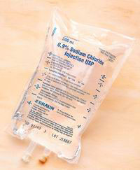 2026-08 Expiry Sodium Chloride 500ml Bag  #BBL8001