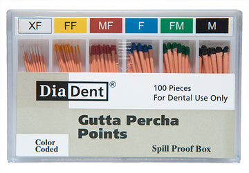 GP Spillproof   #ML Gutta Percha 100/box 102-607 - Diadent - Gift Card - $2