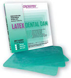 2025-02-09 Expiry Rubber Dams 6x6 Medium - Crosstex..Green Peppermint 36/pk (19400)