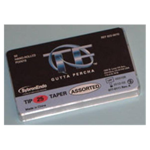 TF Gutta Percha Points 0.08 25 Red 50/Pk Kerr Endodontics - 822-0825