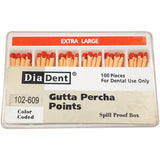 GP Spillproof   #XL Gutta Percha 100/box 102-609 - Diadent - Gift Card - $2