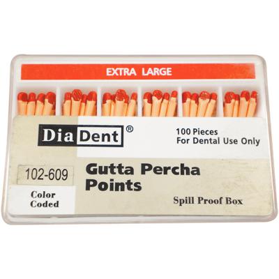 GP Spillproof   #XL Gutta Percha 100/box 102-609 - Diadent - Gift Card - $2