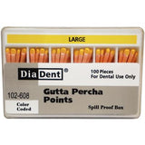 GP Spillproof   #L Gutta Percha 100/box 102-608 - Diadent - Gift Card - $2