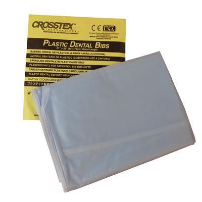 Patient Apron White Waist Length 27"x30" - Crosstex NP3WH - Gift Card - $2