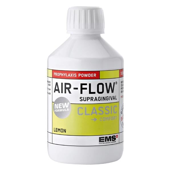 Air Flow Classic Air Polishing Powder 300 Gm Lemon 4/Pk  EMS - DV-164/A/LEM