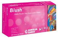 Nitrile Powder Free  Blush 200 gloves/bx 10/bx/Case - Aurelia - Gift Card $60/cs