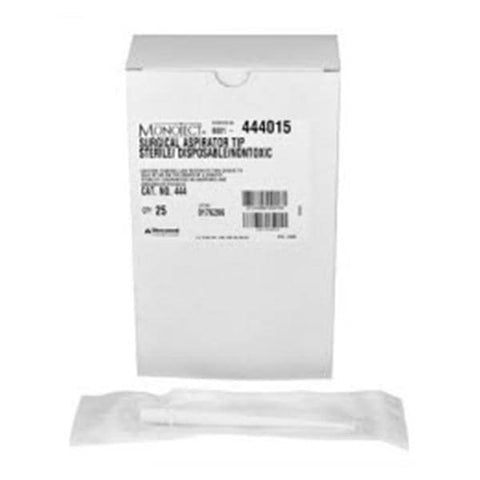 Monoject Aspirator Tip #444 Surgical 25/Bx ..Tyco Healthcare (8881444015)