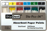 PPDIA-PRO  .06  #6 Paper Points (Tulsa Profile) 100/box 206-606 - Diadent - Gift Card - $2