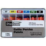 GP Feathertip   #F Gutta Percha 100/box 126-604 - Diadent - Gift Card - $2