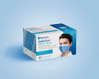 Mask SafeMask Master Series AugSky Level 1 50/Bx Medicom (2050)