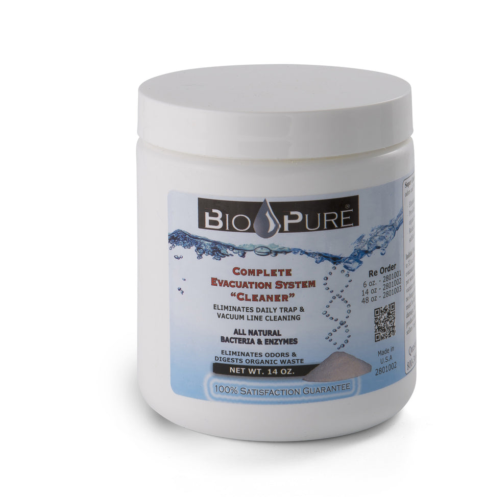 Bio-Pure eVac System Maintenance 14oz/Pk Sable #2801002..       GIFT CARDS     -  $5, , SABLE - Canadian Dental Supplies, office supplies, medical supplies, dentistry, dental office, dental implants cost, medical supply store, dental instruments, dental supplies canada, dental supply, dental supply company 