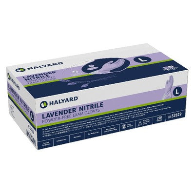 KC100 Glove Nitrile Lavender S PF Textured 250/Bx x 10/cs HALYARD