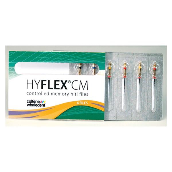 Hyflex CM NiTi Files 21mm .04/20 6/Pk ..Whaledent Inc (H8210420)