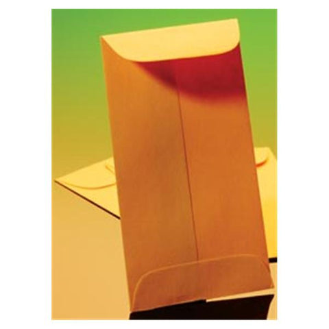 Coin Envelopes KRAFT  2-1/4" x 3-1/2"  TEMREX #3300 500/pkg - Gift Card - $5  4+$7.50