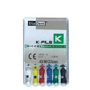 NiTi 6 files/box K-File 21mm   #30  NT502-106 - Diadent  - Gift Cards$5