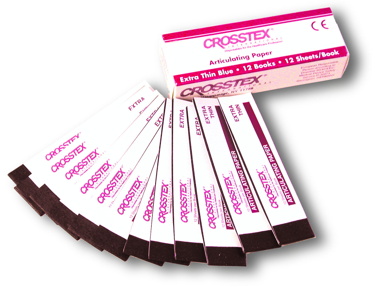 Articulating Paper Thin Blue - Crosstex       GIFT CARDS     -  $5, , CROSSTEX - Canadian Dental Supplies, office supplies, medical supplies, dentistry, dental office, dental implants cost, medical supply store, dental instruments, dental supplies canada, dental supply, dental supply company 