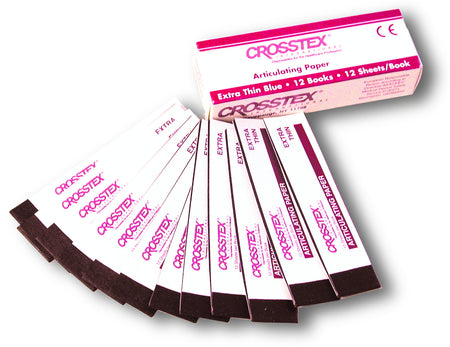 Articulating Paper Thin Blue - Crosstex       GIFT CARDS     -  $5, , CROSSTEX - Canadian Dental Supplies, office supplies, medical supplies, dentistry, dental office, dental implants cost, medical supply store, dental instruments, dental supplies canada, dental supply, dental supply company 
