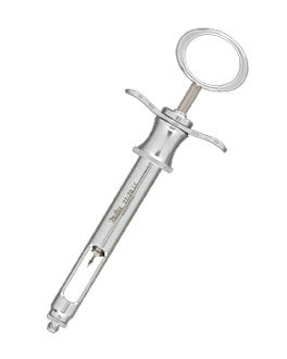 まいたん ASPIRATING SYRINGE TYPE A with harpoon - Miltex # 76-80 - Gift