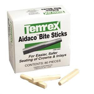 Bite Sticks  Aidaco 1/4x2 80/Bx  - Temrex (2900)       GIFT CARDS     -  $5, , TEMREX - Canadian Dental Supplies, office supplies, medical supplies, dentistry, dental office, dental implants cost, medical supply store, dental instruments, dental supplies canada, dental supply, dental supply company 