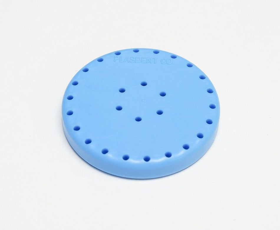 Bur Block Large Round BLUE   - Plasdent #400BL-2 - Gift Card - $2