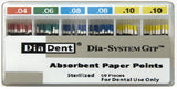 DIA-SYSTEM GTP.10 #30 (60 pts/box) Paper Points (Tulsa ProfileGT Taper Files) 100/box 243-610 - Diadent - Gift Card - $2